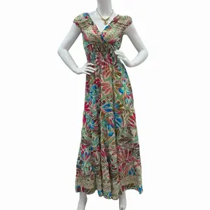 Tropical Muse Flow Midi Dress