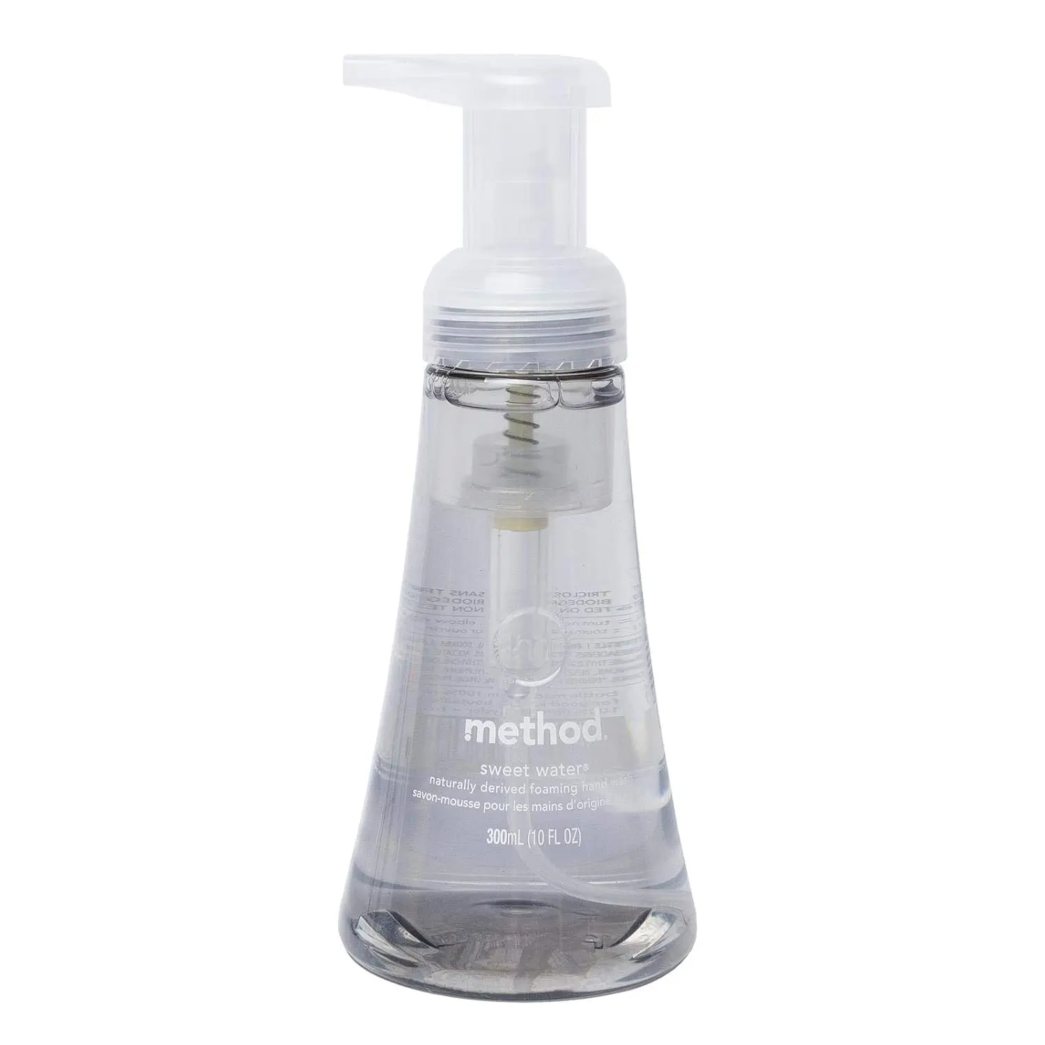 Method Sweet Water Foaming Hand Soap 10 fl oz Biodegradable Formula Pack of 1 Natural Ingredients