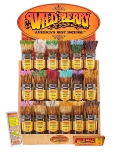 WILDBERRY - INCENSE TRADITIONAL 11” STICKS SCENT - WILD BERRY 100+ SCENTS AVAILABLE!