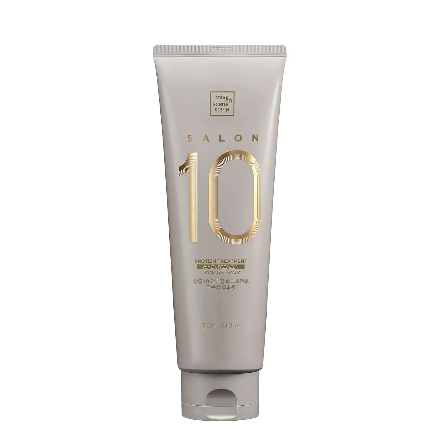 Mise En Scene Salon 10 Protein Treatment for Severe Damaged Hair - Low Porosity Hair Care, Deep conditioner with Floral Fragrance, 10-Second Protein Recover, Korean hairproduct 8.45 Fl. Oz. (250ml) Haircare Moisture