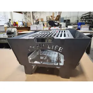 Personalized Camping Firepit