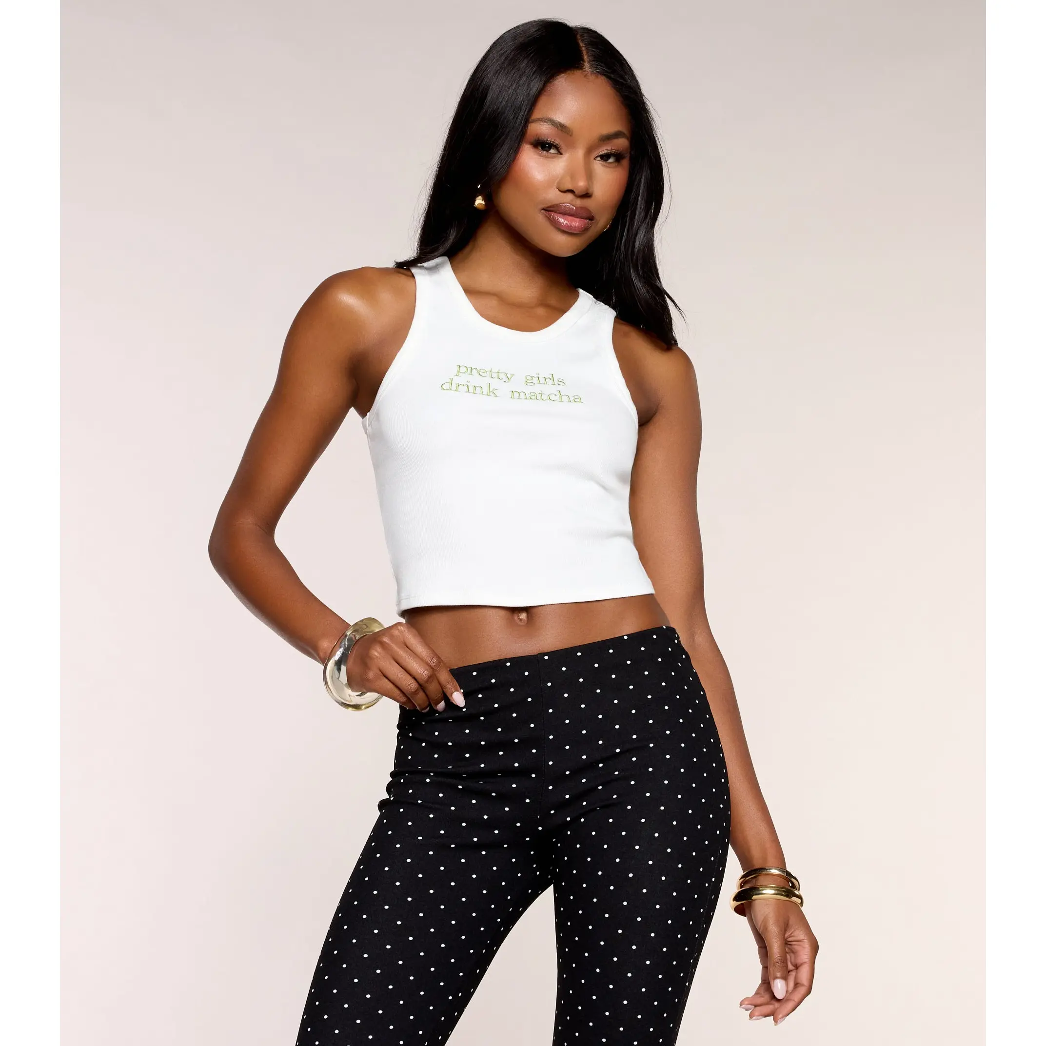 Pretty Girls Drink Matcha Tank Top