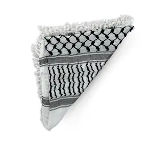 Authentic Palestinian Keffiyeh Scarf  ( Premium edition )