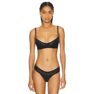 Natori Scope Balconette Contour Underwire Bra in Black