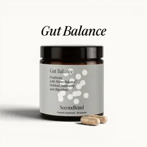 Gut Balance Postbiotic Supplement with BiomeBalance Formula for Digestive Wellness and Immunity Support