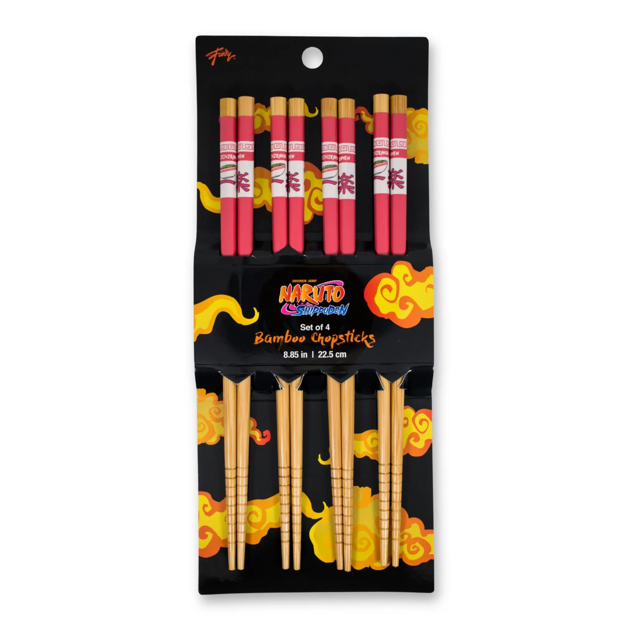 Naruto: Shippuden Ichiraku Ramen Bamboo Chopsticks | Set of 4 Naruto: Shippuden Ichiraku Ramen Bamboo Chopsticks | Set of 4
