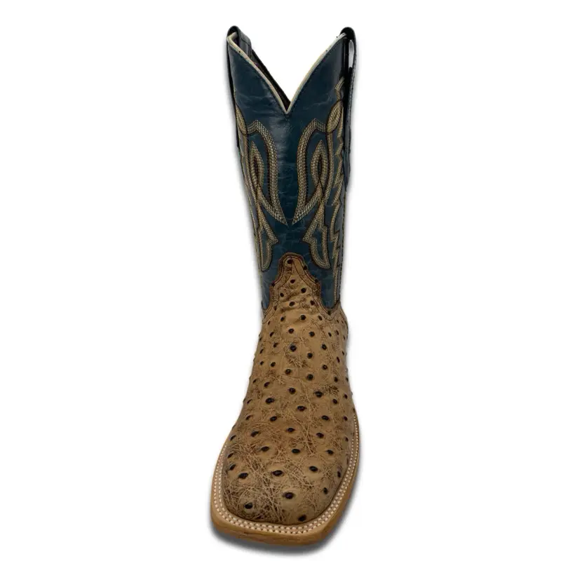 Men’s Beige Leather Boots