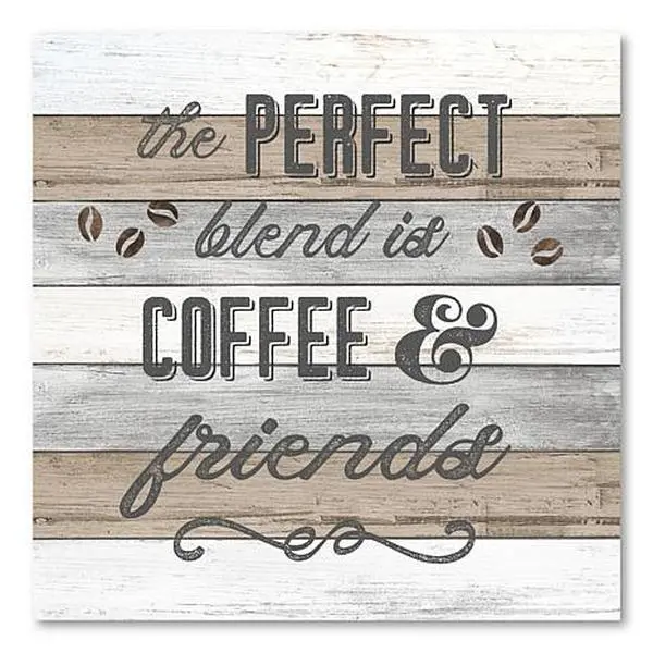 Courtside Market Perfect Blend Canvas Wall Art - 16" x 16"