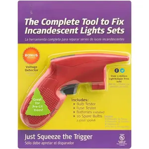 Pro Quick Fix Incandescent Christmas Holiday Light Set Repair Tool |   UL Listed ( # 230566)