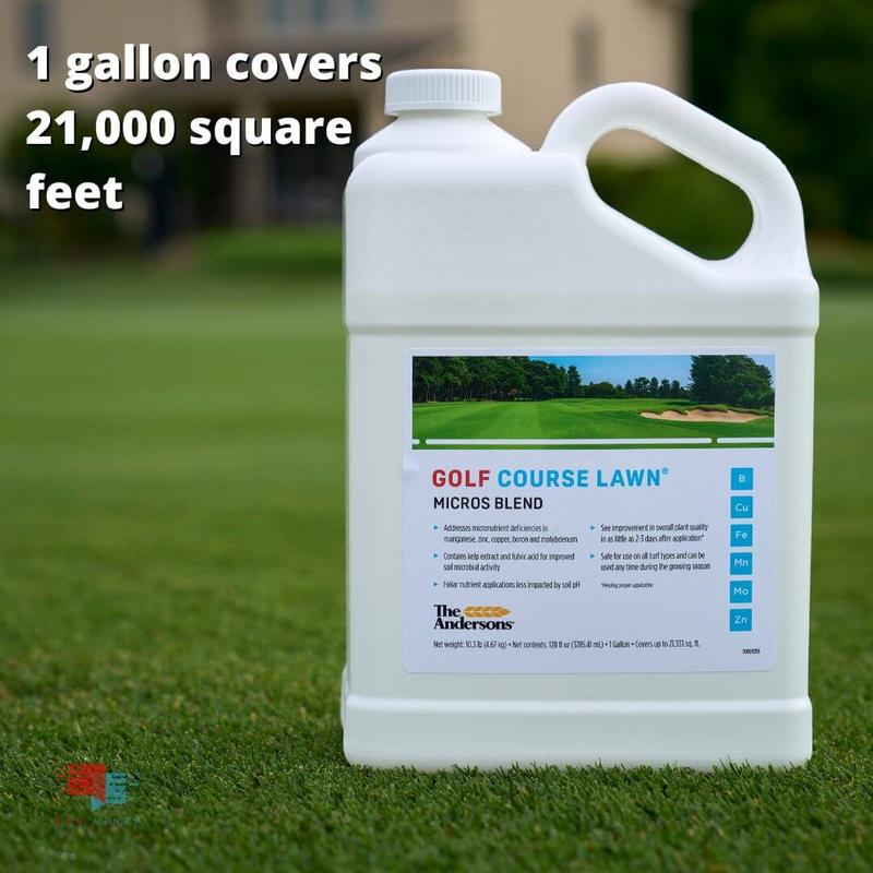 Golf Course Lawn Micronutrient Blend - Liquid Fertilizer (with 2% Iron)