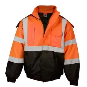 ML Kishigo Outerwear Economy Bomber Jacket - XLarge -  Orange - JS122X