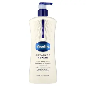 Vaseline Advanced Repair Body Lotion, Fragrance Free, 20.3 fl oz (600 ml) Vaseline Advanced Repair Body Lotion, Fragrance Free, 20.3 fl oz (600 ml)