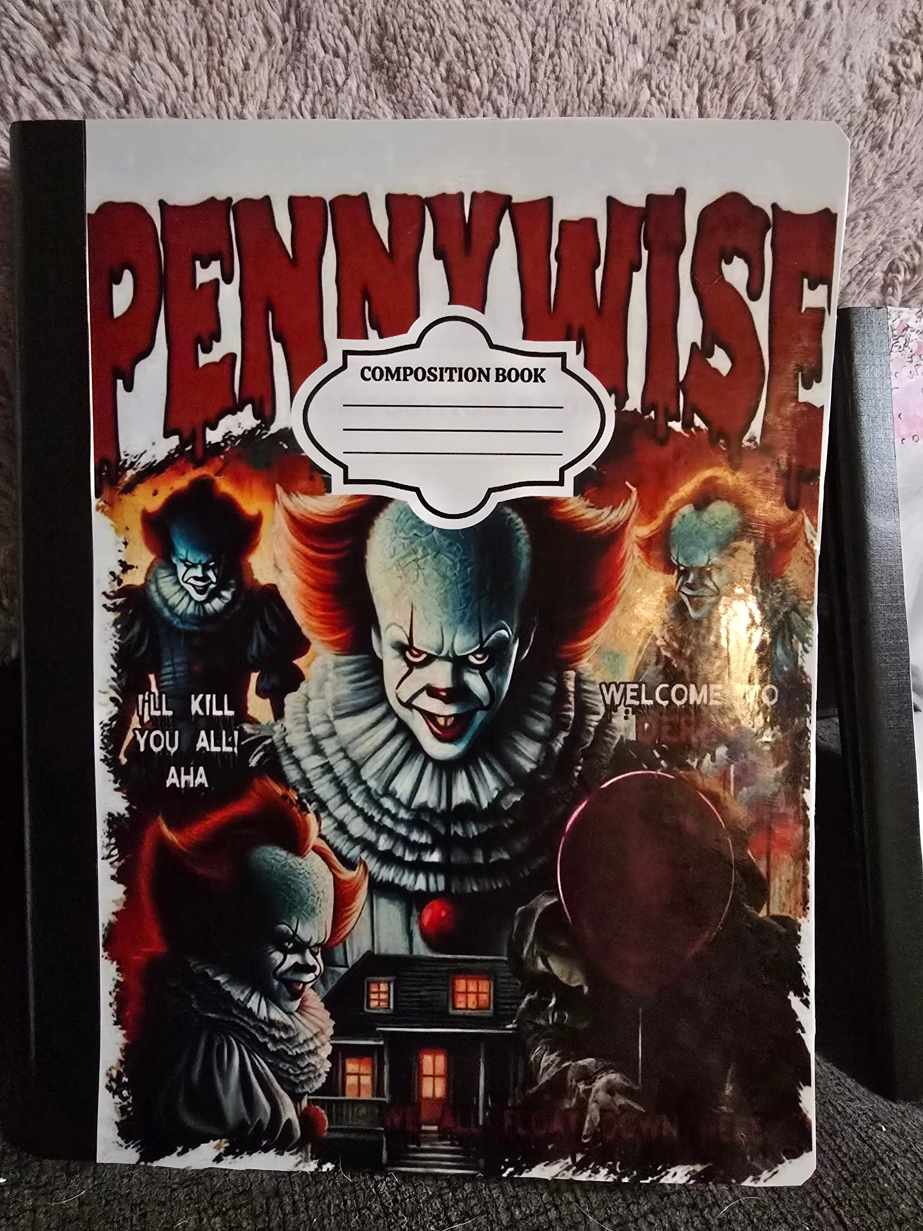Horror composition book
