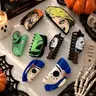 Fun Horror Character Double-Sided Plastic Claw Hair Clips - Halloween Hair Accessories for Women & Men, FallFreshness, Bold Designs for Daily Wear