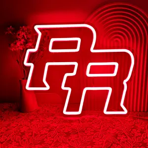 PR Neon Sign Puerto Rico LED Light Decorative Boricua Gift Home Wall Art Bedroom Decor Teen Girl Gift Housewarming Gift Dorm Room Decor Party Decoration For Her Him Bestie Birthday Gift
