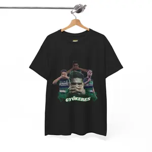 Viktor Gyökeres Unisex Heavy Tee Shirt, Soccer Fan