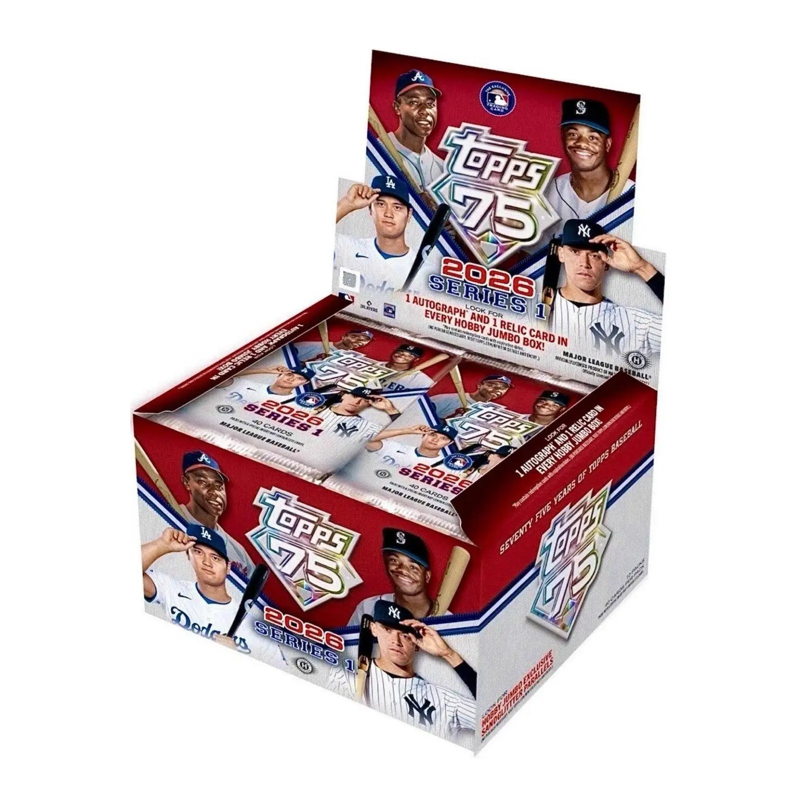 2026 Topps Series 1 Baseball Jumbo Box