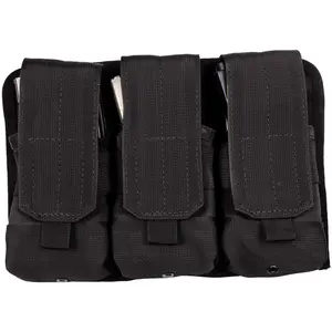 Black Universal Triple Mag Rifle Pouch