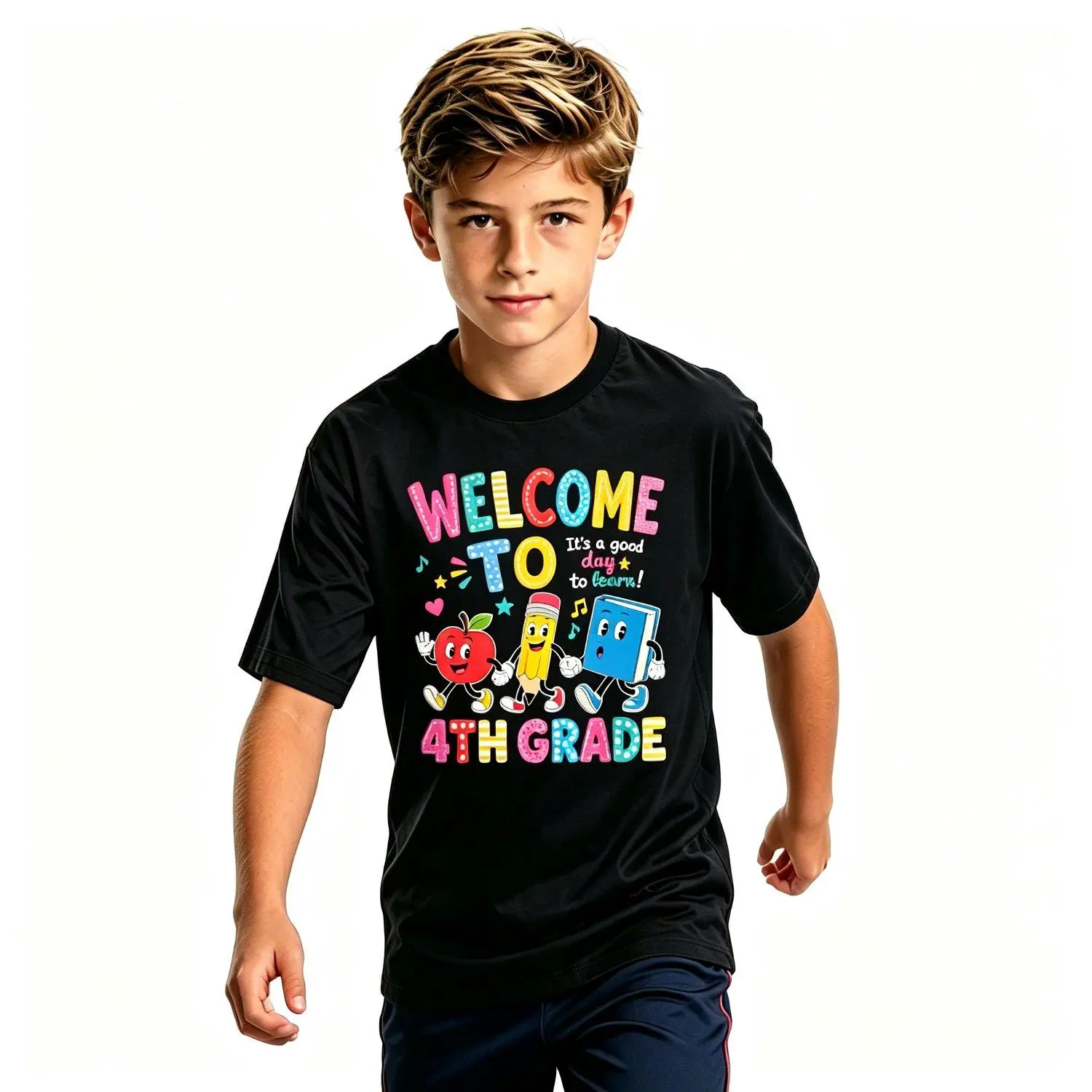 4th Grade for Girls Teacher Back to School Fourth Grade T-Shirt