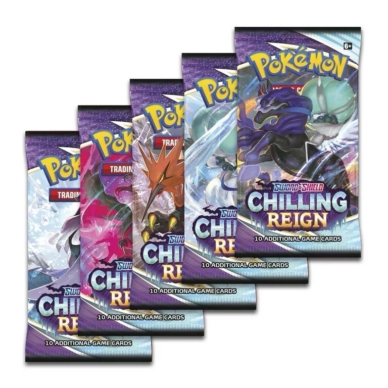 Pokémon Sword & Shield Chilling Reign Sealed Booster Pack