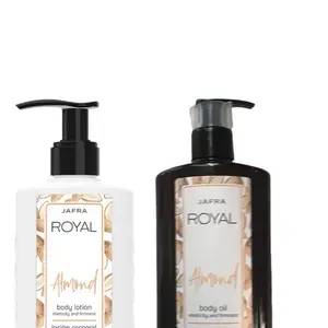 Jafra new imagen royal Almond Rich Body with Vitamin E 475 ml - Moisturizing Body Lotio and Body oil Care