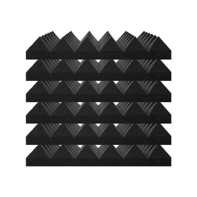 VEVOR Acoustic Foam Panels 24 Pack 12 x 12 x 2 in for Studio Wall and ...