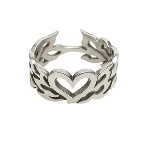 Tribal Heart Ring