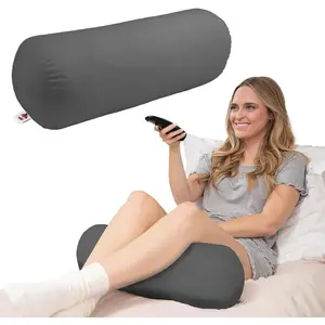 Jackson Roll  Bolster Pillow - , , ,  & Arm Support -  &  Roll for ,  & Travel Comfort for Bed or Chair- Gray