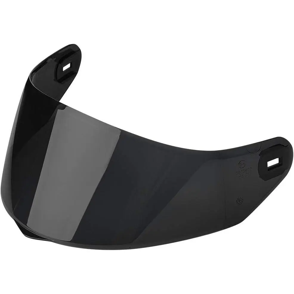 Black Tinted Polycarbonate Pinlock P-Shield Full-Face Helmet Visor for ILM Model 129 Adult Helmets, Fog-Proof, UV Protection, Aerodynamic Performance, 12.6in W x 9.8in H, Easy Tool-Free Installation