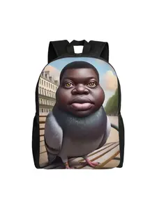 1 pc Knapsack my lovely bird pigeon Sturdy Shoulder Ladies For Gifts Portable Laptop Bag Hiking Back To School Season