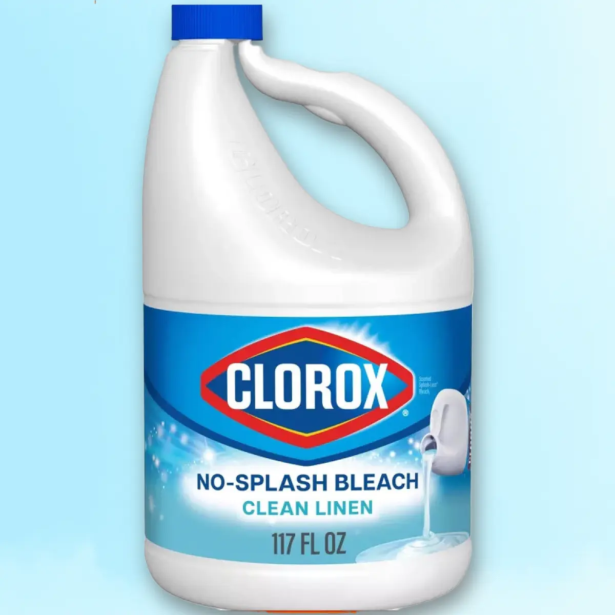 Clorox Splash-Less Liquid Bleach - Clean Linen - 117oz