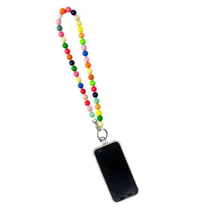 INA SEIFART BIG BEADED PHONE NECKLACE AND ADAPTER