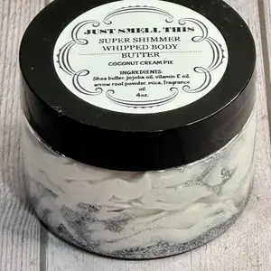 Shimmering Whipped Body Butter Coconut Cream Pie