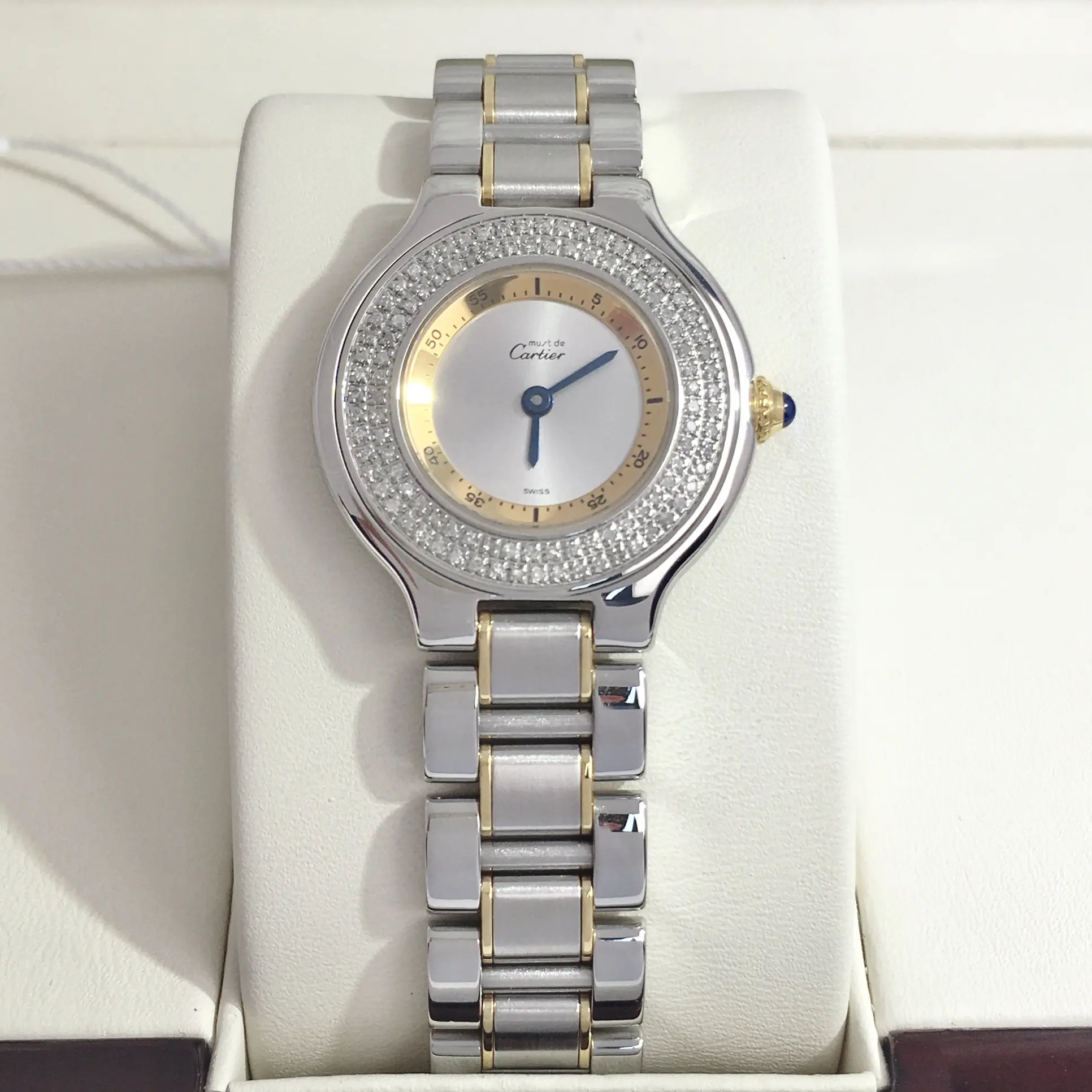 Cartier  R8089 Alloy/jade/diamond/gemstone, etc Quartz Watches S333260626001 0703 SZTK-Allison