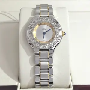 Cartier  R8089 Alloy/jade/diamond/gemstone, etc Quartz Watches S333260626001 0703 SZTK-Allison