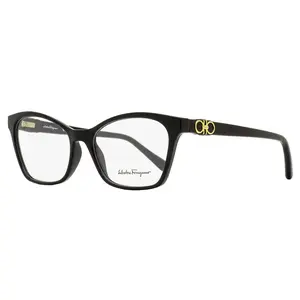 Ferragamo Arching Brow Line Eyeglasses SF2902 001 Black 54mm Ferragamo Arching Brow Line Eyeglasses SF2902 001 Black 54mm