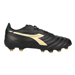 diadora Mens Brasil Elite2 Tech Made In Italy Lpx Firm Ground Soccer Cleats Cleated, Firm Ground - Black
