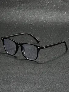 Unisex Round Anti-Blue Light Glasses, Non-Prescription Eyewear for TV, Gaming & Office Use, Blocks Harmful Blue Light