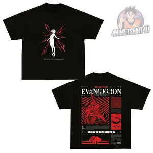 Evangelion Art Vintage Tshirt,Neon Genesis Evangelion Tee,Unisex, Retro EVA Tee,Anime Unisex Sweatshirt hoodie Tshirt Clothing Cotton anime merch