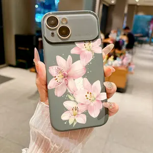 Soft pink cherry blossoms in gentle spring bloom Suitable for iPhone 17 16 15 14 13 12 Mini Plus Pro ProMax Dopamine-hue silicone case—slim, shockproof, full camera protection, microfiber-lined. Minimalist & fresh.