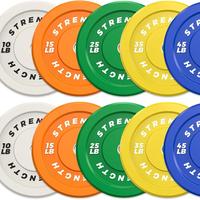 260LB (10lbs*2+15lbs*2+25lbs*2+35lbs*2+45lbs*2