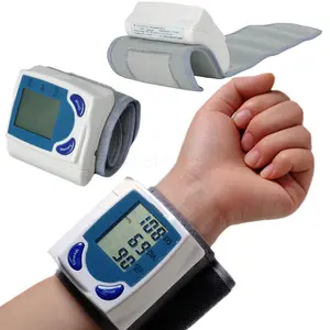 Digital Wrist Blood Pressure Monitor with LCD Display and Heart Rate Tracking