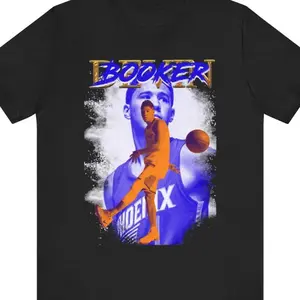 Devin Booker Bootleg Style 14 Unisex Jersey Short Sleeve Graphic Tee, T-Shirt