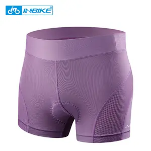 INBIKE Women's Cycling Briefs with 3D Pad High-Density Foam & Silicone for Comfort Support Ideal for Active Riding Polyester-Spandex High-Elastic Fabric