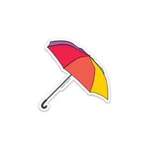 Blank Tag Co.® Waterproof Sticker - Umbrella