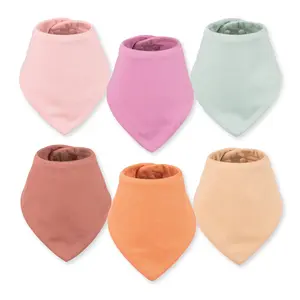 Tiny Twinkle Bandana Bib Set – Baby Bibs for Drooling, Teething & Drool, Waterproof Cotton Bibs for Boys & Girls