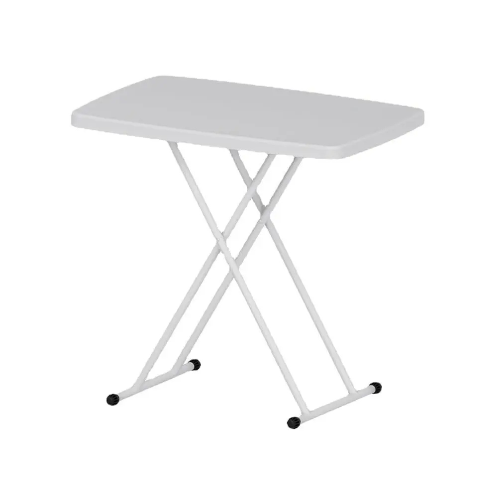Foldable Table, Foldable Personal Table, Camping Table, Adjustable Rectangular Dining Table, for Party, Dining, Events, Picnic Indoor, Outdoor, Camping, 76 * 50Cm 29.92"D x 19.69"W x 29.92"H