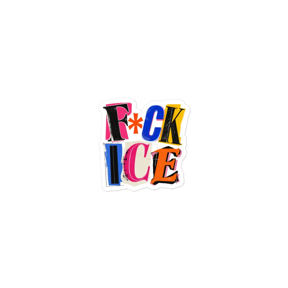 F*CK ICE STICKER