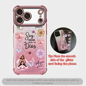 Patrón del plan de Dios for iPhone Samsung Galaxy Case iPhone 17Pro Max Air 16 15Plus 14 13 12 11 XR XS S25Ultra S24FE S23 S22 Phone Case, Four-corner airbag drop protection, Protective Silicone Cover, Protection Durable, Shockproof Drop.-XS9527