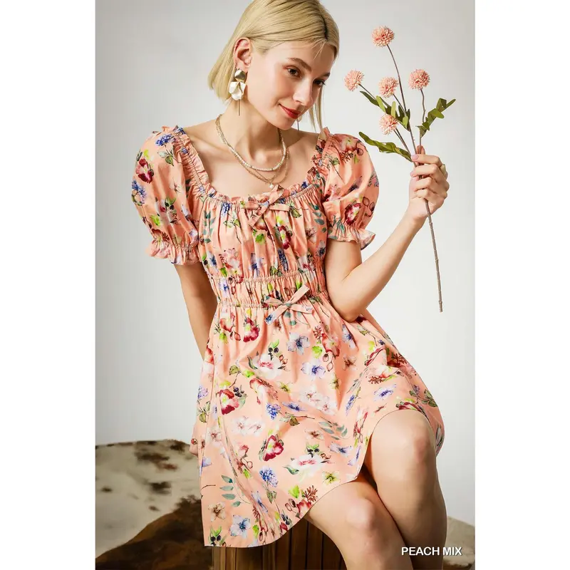 peach dress - TikTok Shop